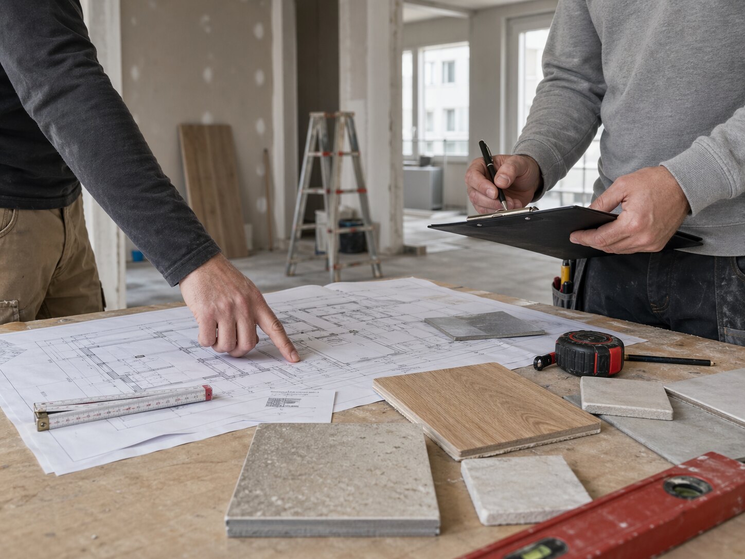 Gewerke zusammenbringen nach der Z1 Bau Umsetzung